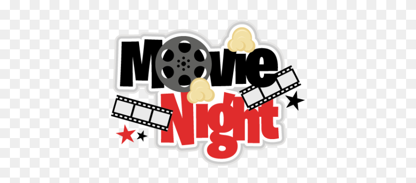 408x311 Movie Night - Family Movie Night Clipart