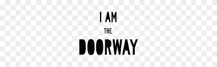 500x201 Movie Poster I Am The Doorway - Movie Poster Credits PNG