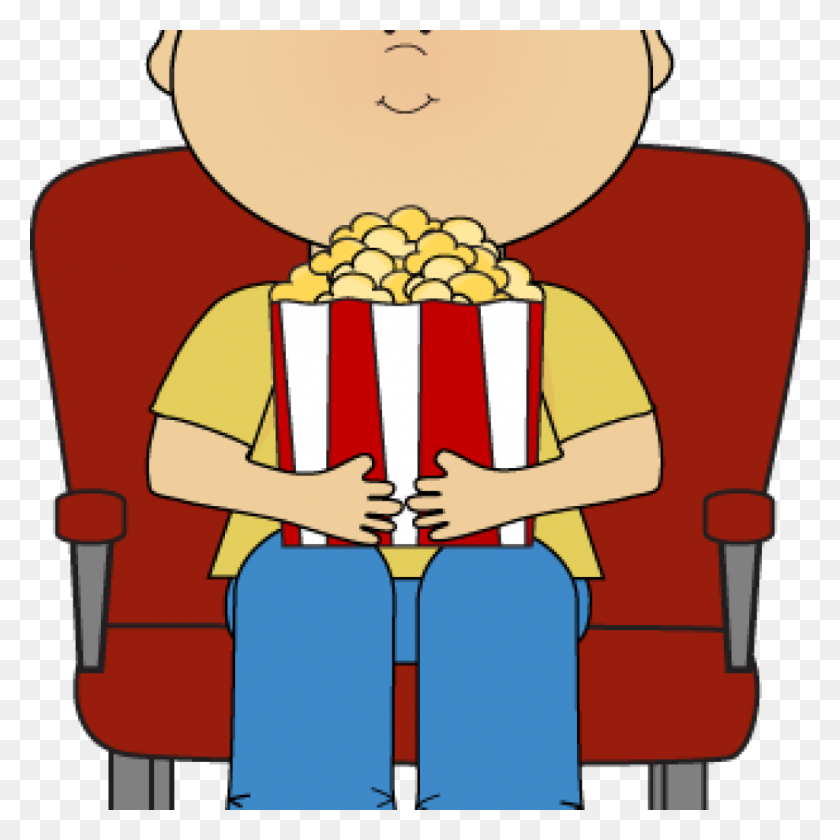 1024x1024 Movie Theater Clipart Boy In Clip Art Image For Teachers - Theater Clipart Black And White