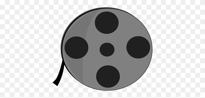 410x343 Movie Theme Cliparts - Watching Movie Clipart