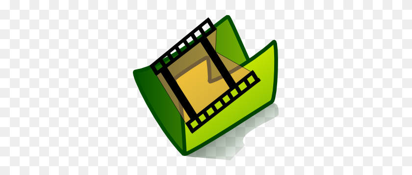 297x298 Movie Video Clip Art Free Vector Image - Movie Camera Clipart