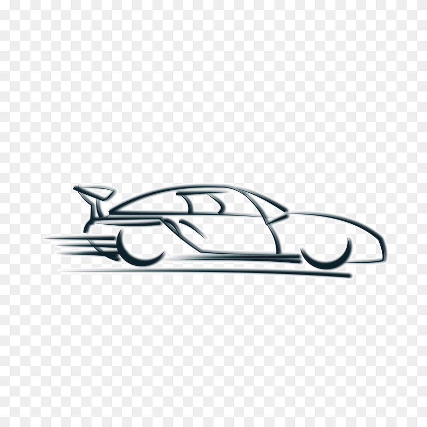 2400x2400 Moving Car Clipart - Moving Truck Clipart