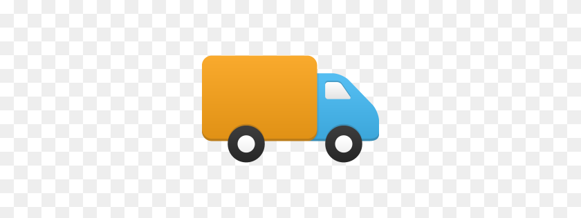 256x256 Moving Car Clipart Free Clipart - Moving Van Clipart