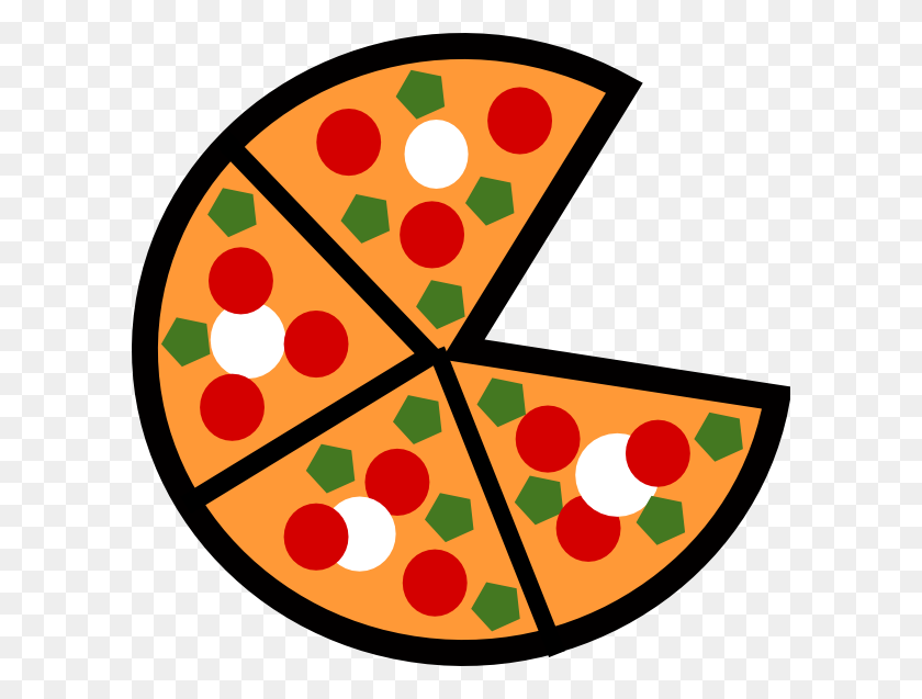 600x577 Moving Clipart Pizza - Pizza Clipart PNG