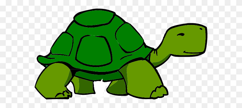 600x317 Moving Clipart Turtle - Shaka Clipart
