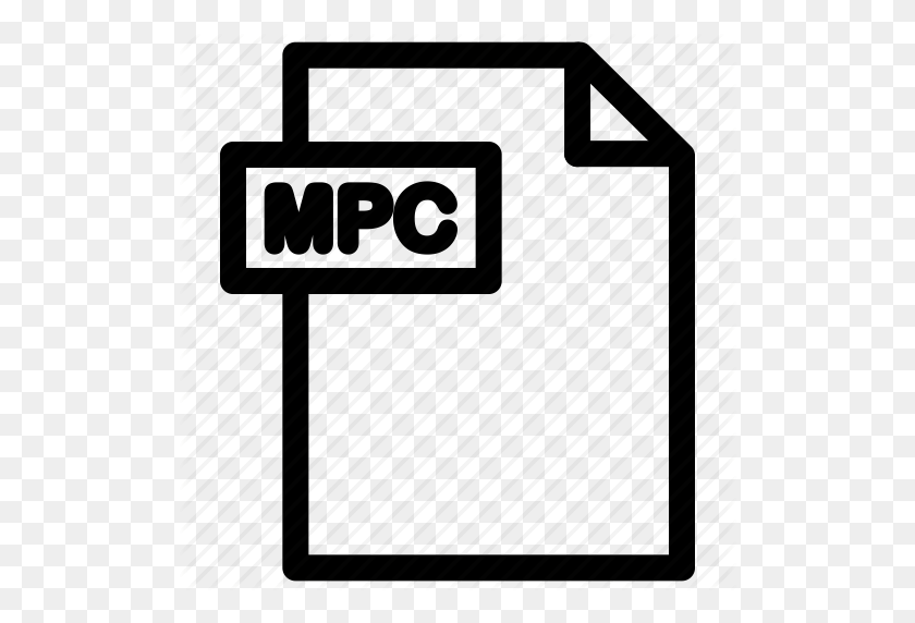 512x512 Mpc, Documento Mpc, Archivo Mpc, Icono De Formato Mpc - Mpc Png