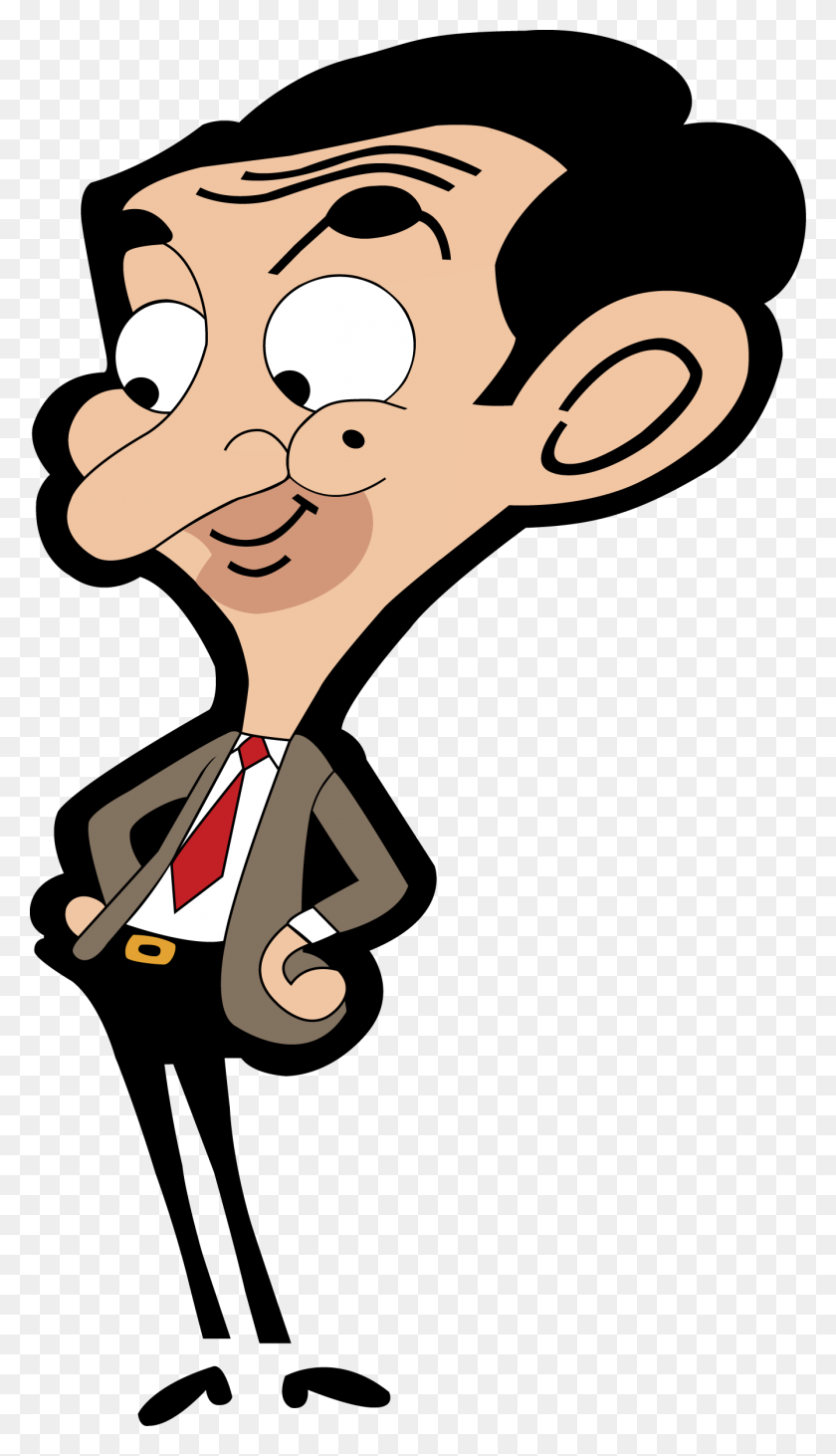 1339x2407 Mr Bean Caricature - Minion Eyes Clipart