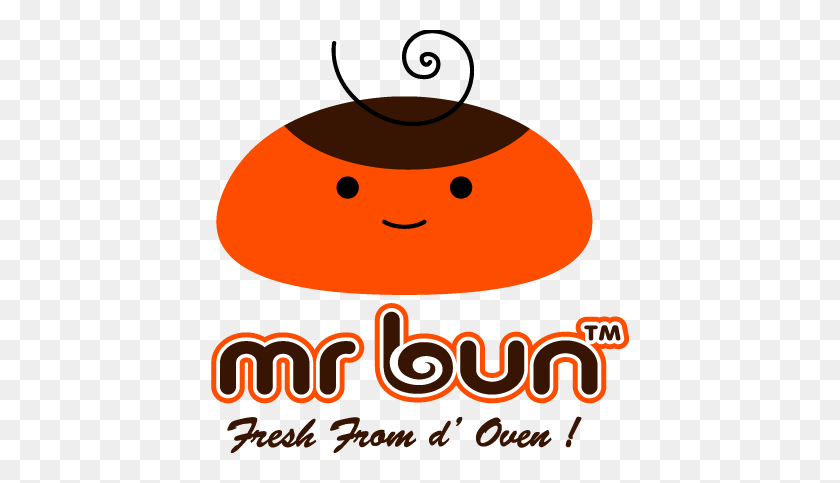 418x423 Mr Bun - Bun In The Oven Clipart