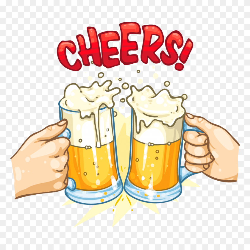 1024x1024 Mr Cheers - Clip Art Cheers