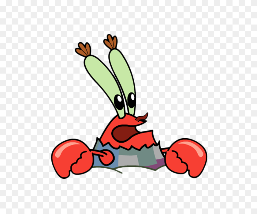 638x638 Mr Krabs Squidward Tentacles Crab Cartoon Clip Art - Crab Clipart PNG