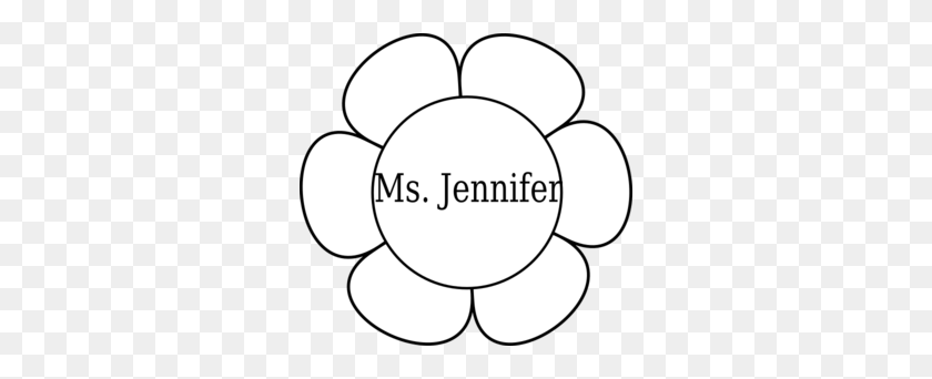 300x282 Ms Jennifer Window Flower Clip Art - Ms Clipart Download