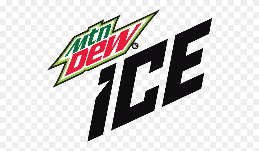 537x430 Mt Dew Ice Logo - Mountain Dew PNG