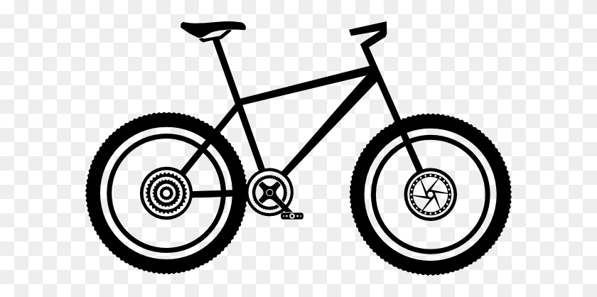 600x358 Mtb Bike Clip Art - Bike Wheel Clipart