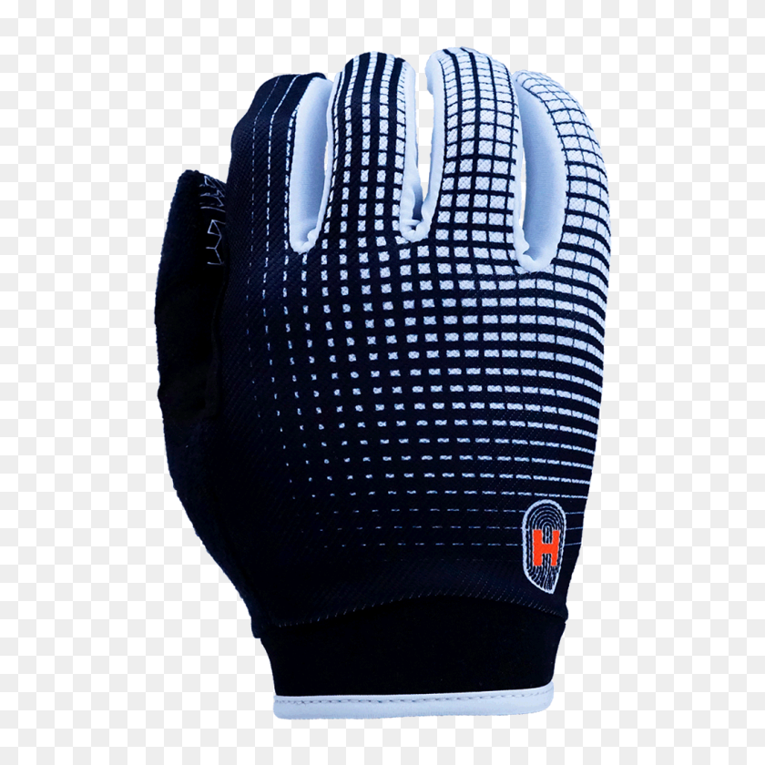 1024x1024 Mtb Cycling Gloves Fade - Black Fade PNG