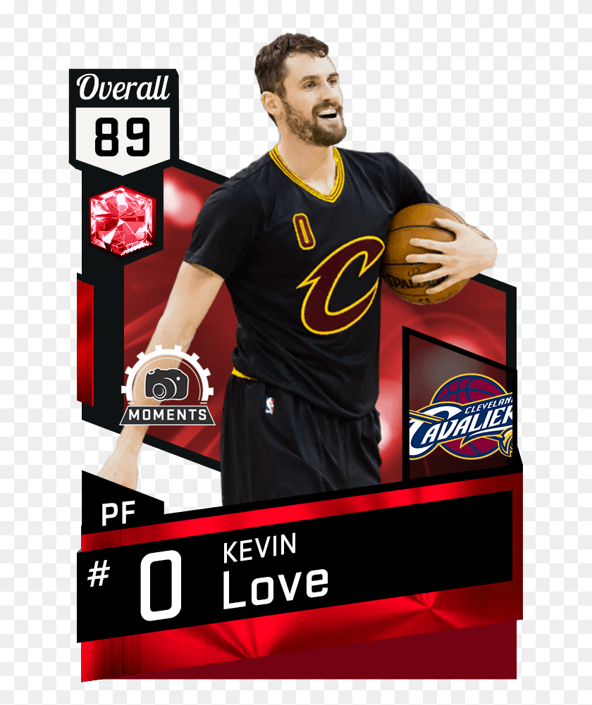 651x941 Mtdb Nba My Team Database For Nba - Kevin Love PNG