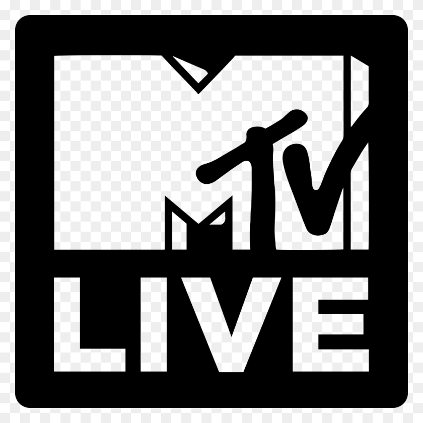 1024x1024 Mtv Live - Логотип Mtv Png