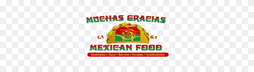 300x180 Muchas Gracias Mexican Food - Gracias PNG