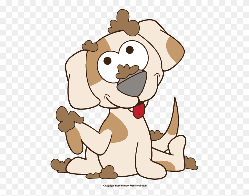 499x602 Mud Clipart Dog - Dog Cartoon PNG