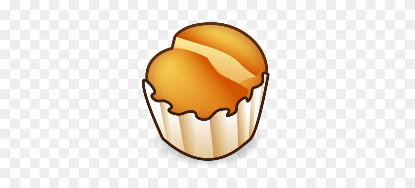 320x320 Muffin Emojidex - Muffin Png