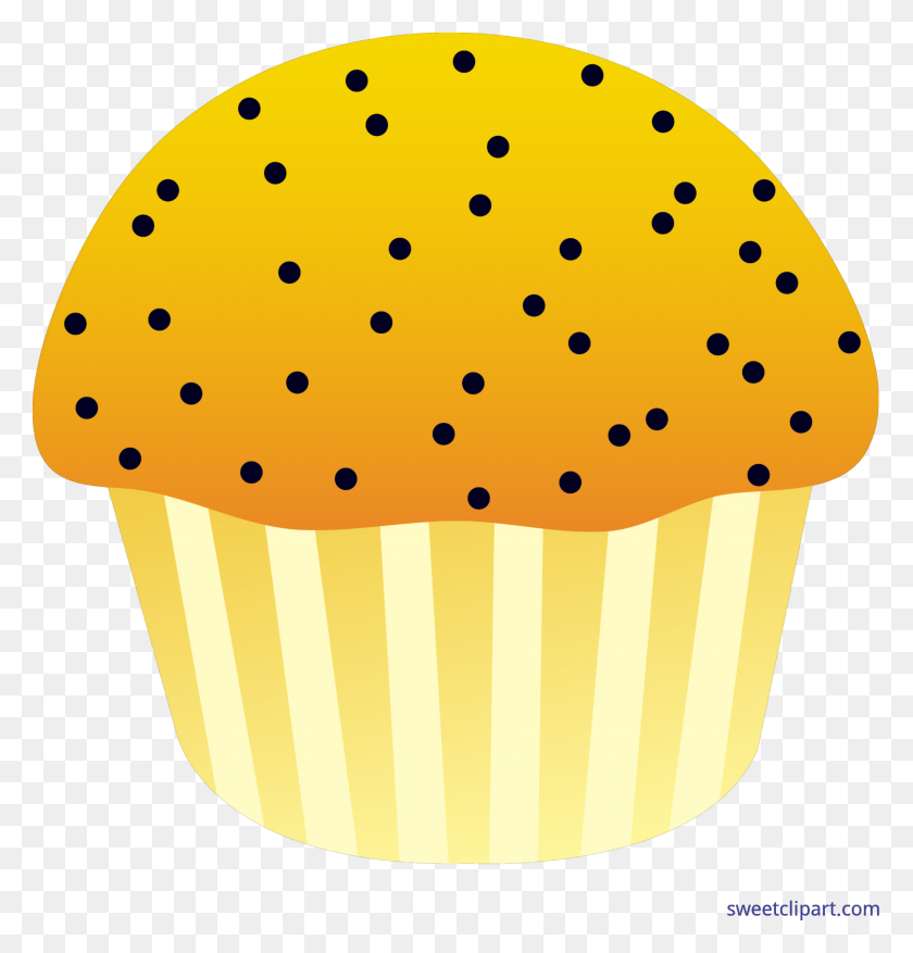 3584x3758 Muffin Lemon Poppy Seed Clip Art - Seed Clipart