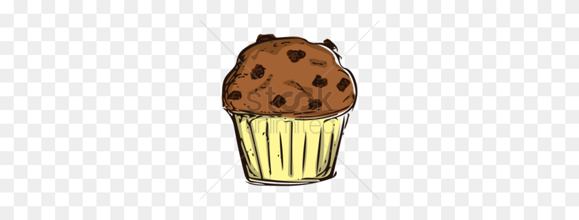 260x260 Muffins Clipart Clipart - Chocolate Chip Clipart