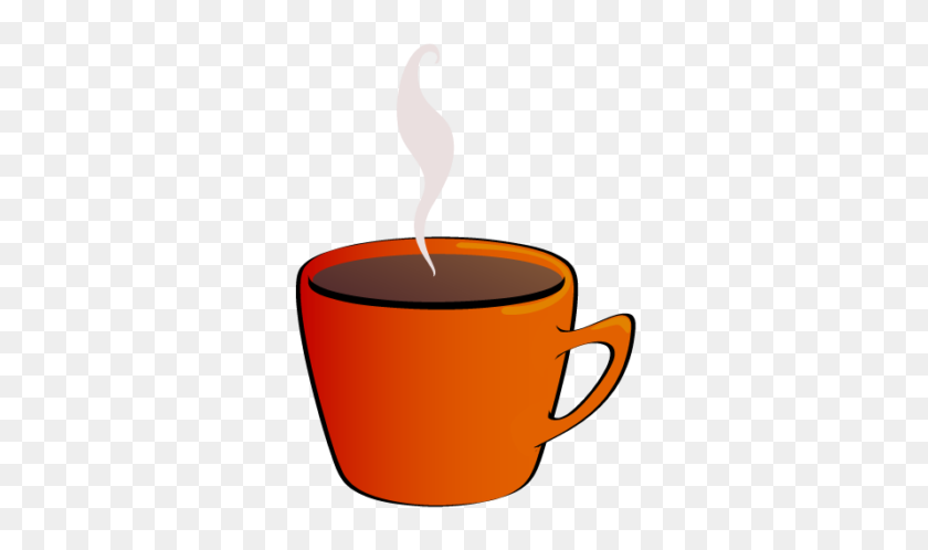 333x438 Mug Clipart Orange - Starbucks Coffee Clipart