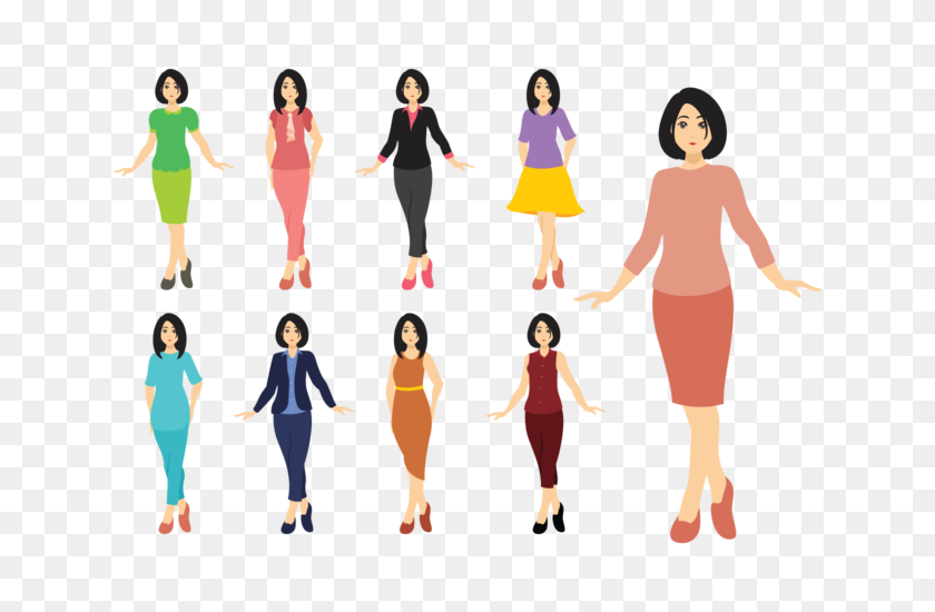 700x490 Vectores De Mujer - Mujer Png