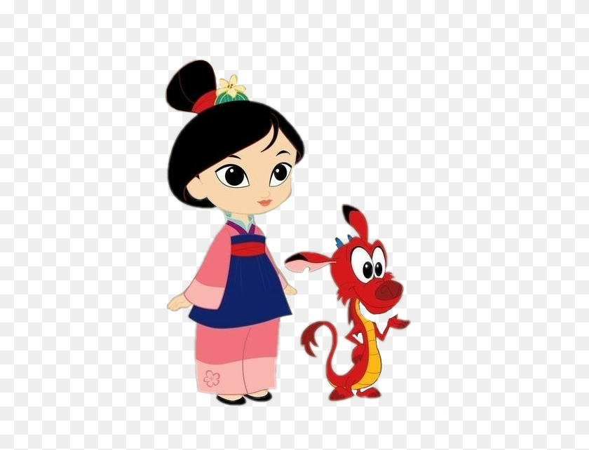 Mulan Disney Princess Princesas Mushu Mulanymushu - Mulan Clipart