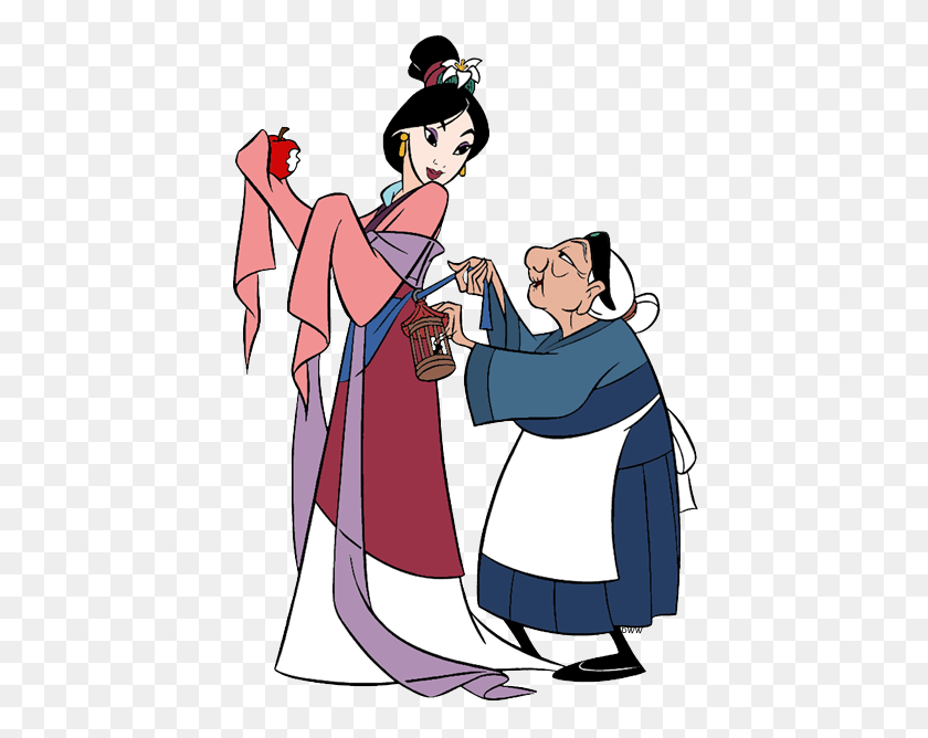 428x608 Mulan's Family Clip Art Disney Clip Art Galore - Younger Brother Clipart