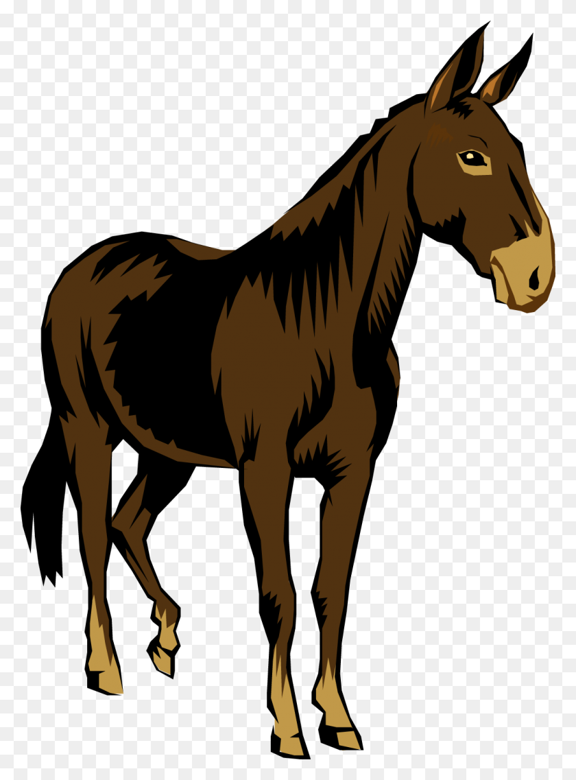 1084x1498 Mule Clip Art - Horse Clipart Transparent