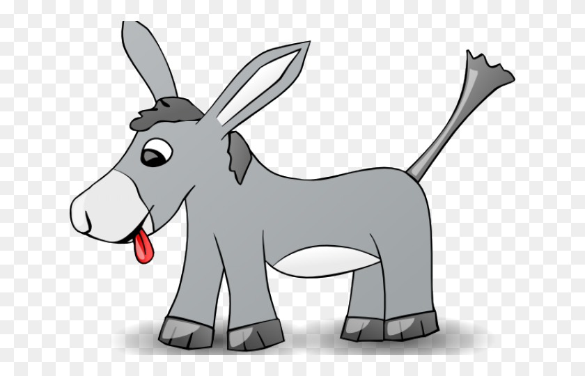 640x480 Mule Clipart Outline - Mule Clipart Black And White