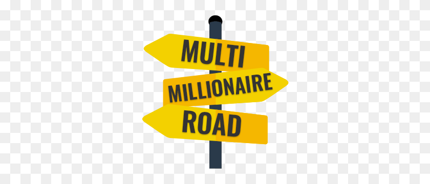 300x300 Multi Millionaire Road Saving, Investing, Becoming Rich - Millionaire Clipart
