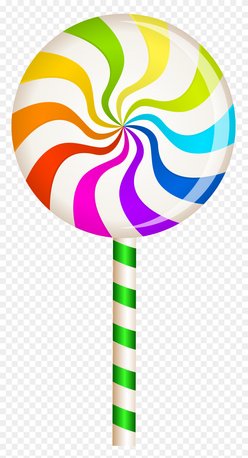 4191x8000 Multicolor Swirl Lollipop Png Clip Art Gallery - Sweets PNG