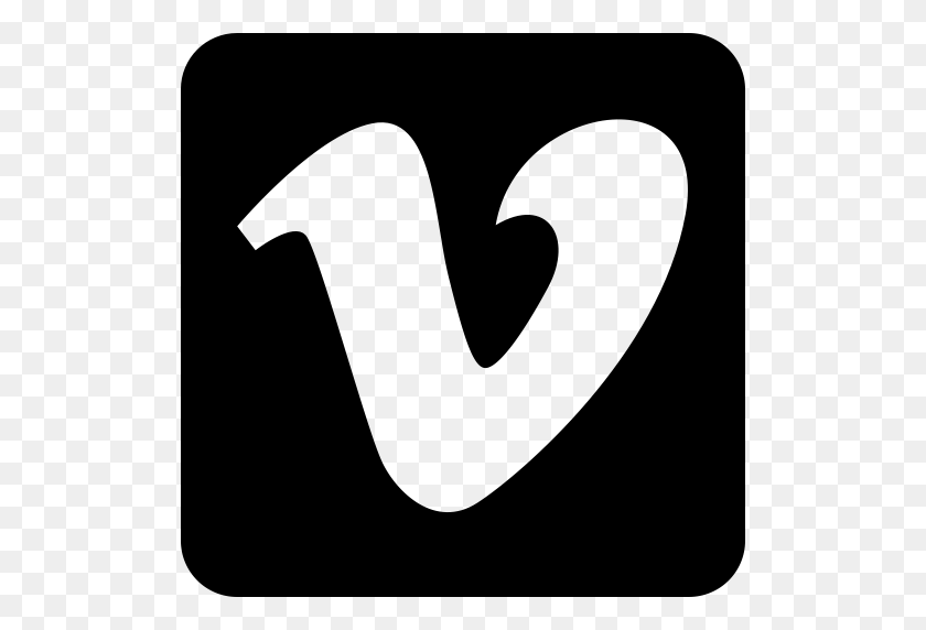 512x512 Мультимедиа, Квадрат, Видео, Vimeo, Значок Логотипа Vimeo - Логотип Vimeo Png