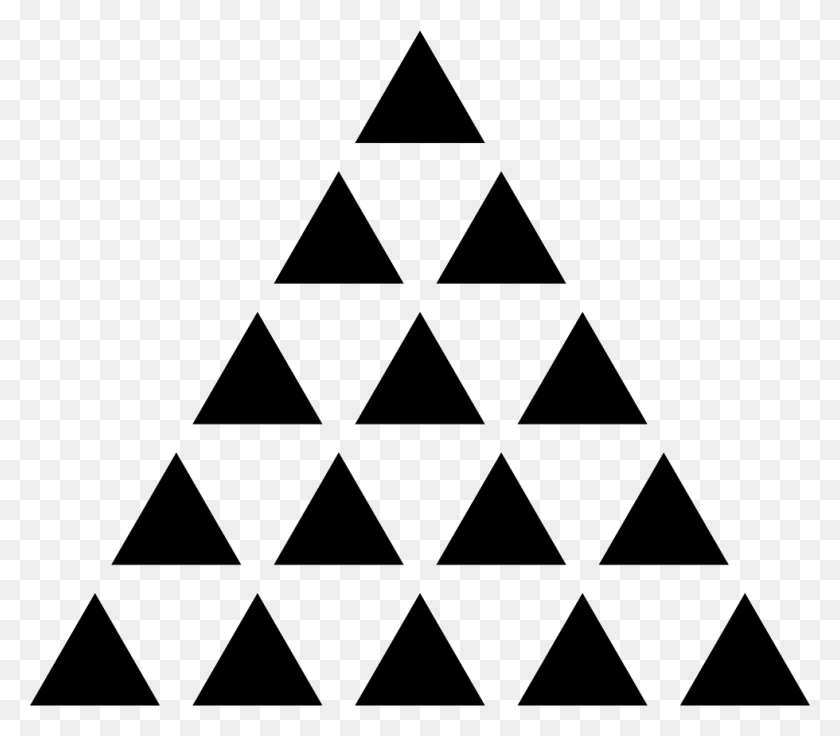 980x850 Múltiples Triángulos Triángulo Png Icono De Descarga Gratuita - Triángulo Blanco Png