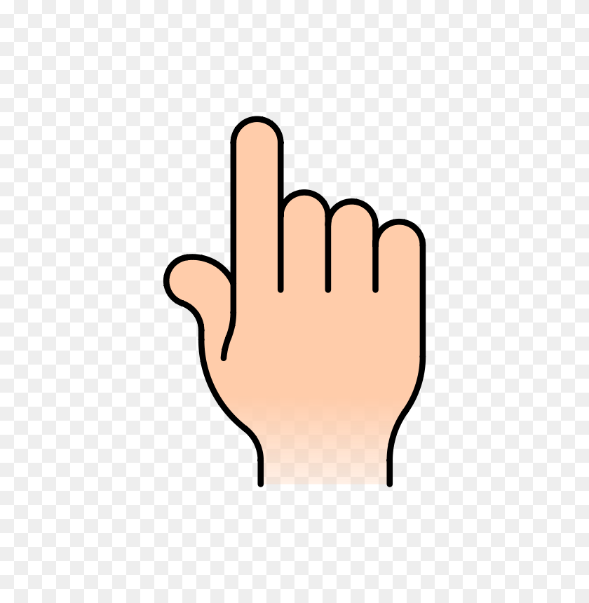 566x800 Мультитач Интерфейс Пиксельная Тема Пальцы Тройное Нажатие Картинки - Три Пальца Клипарт