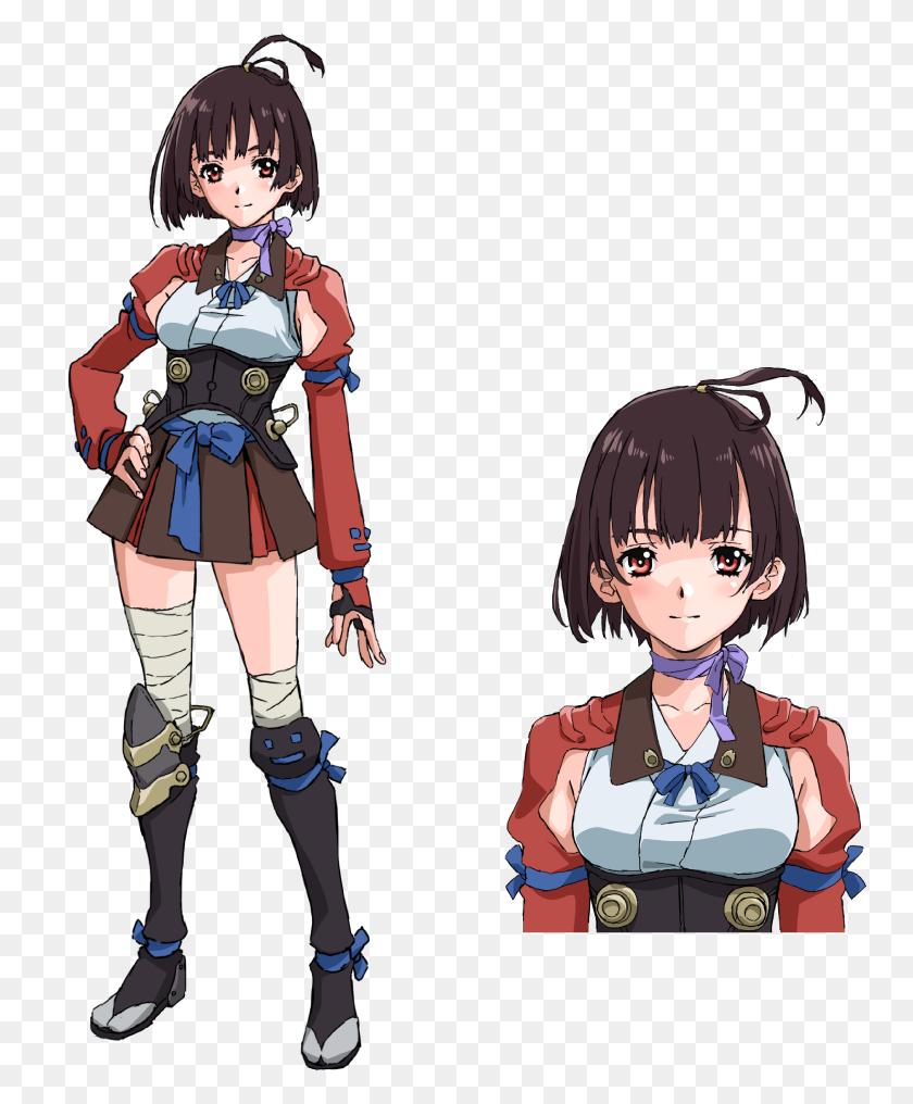 756x956 Mumei From Kabaneri Of The Iron Fortress - Anime Character PNG