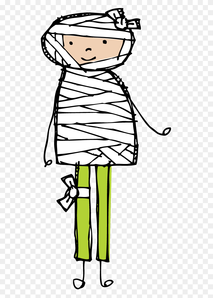 518x1114 Mummy Clipart Scared - Scared Girl Clipart