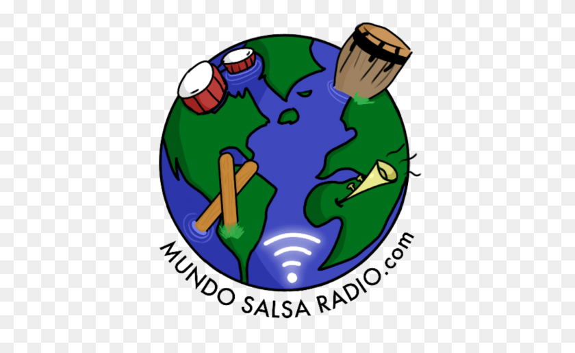 455x455 Mundo Salsa Radio Donde La Salsa Se Hace Bien - Mundo Png
