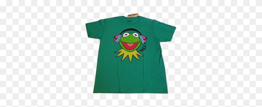300x284 Muppets Men's Green Kermit The Frog T Shirt Unisex Adult Size - Kermit The Frog PNG