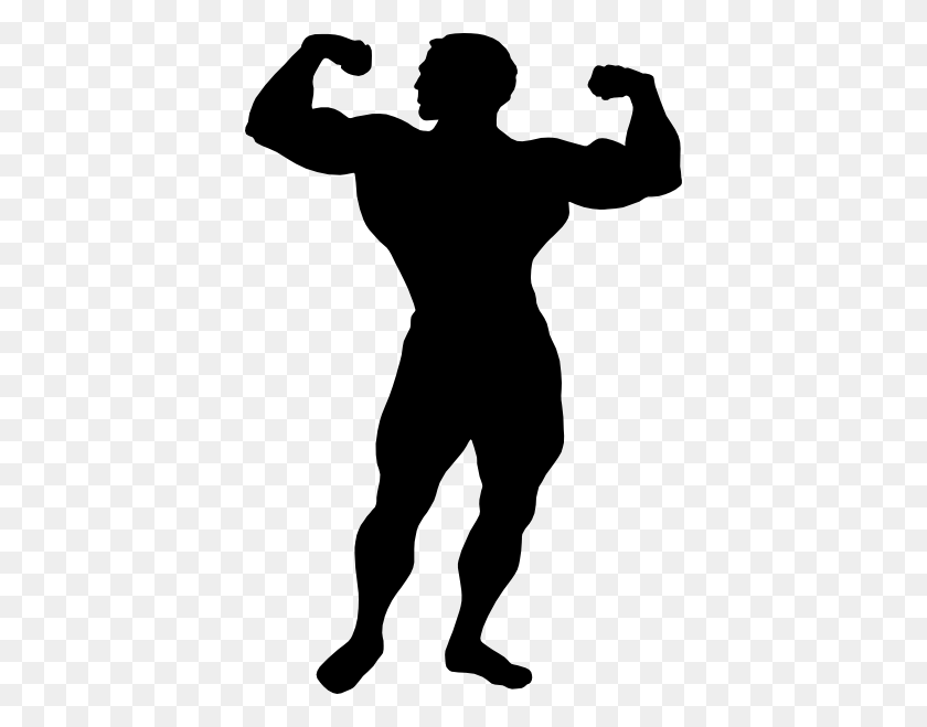 396x599 Muscle Clipart - Flexing Muscles Clipart