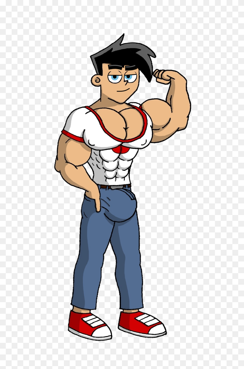 661x1210 Muscle Danny Fenton - Muscle Man PNG