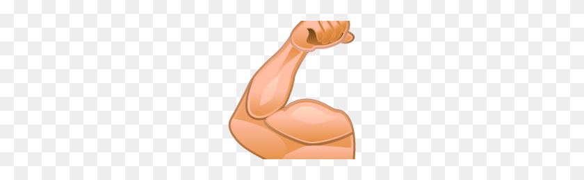 256x200 Muscle Emoji Png Png Image - Muscle Emoji PNG