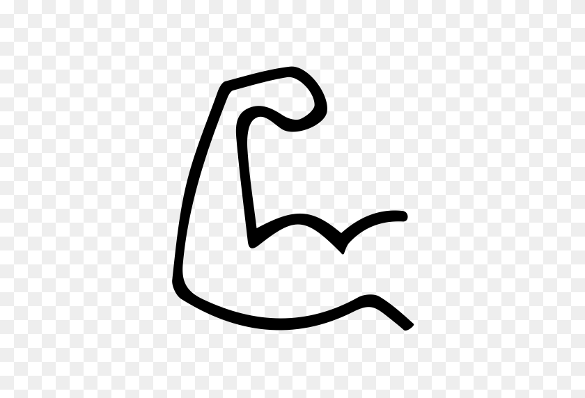 512x512 Значок Мышцы С Png И Векторным Форматом Для Бесплатного Неограниченного Скачивания - Muscle Emoji Png