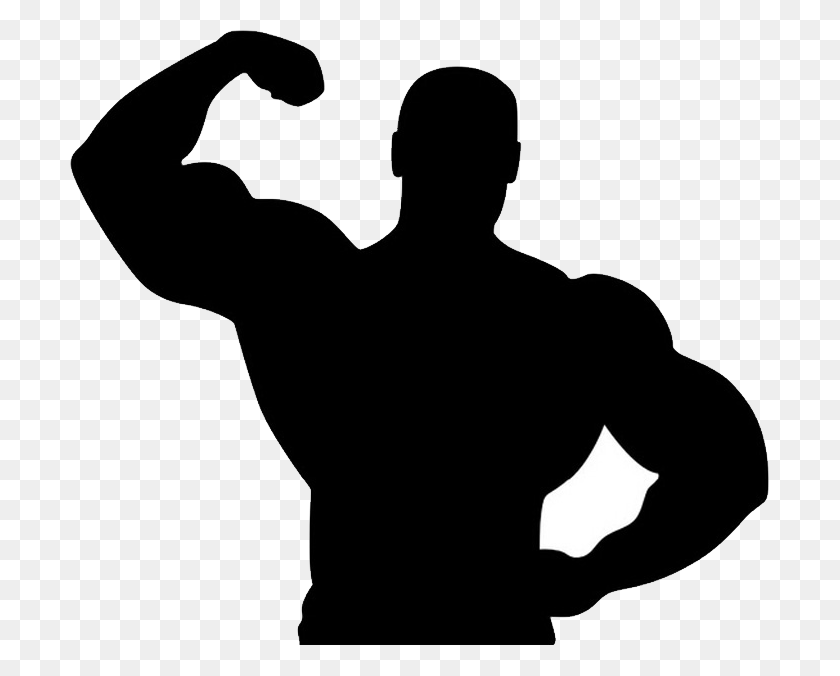 699x616 Muscle Man Png Image - Six Pack Clipart