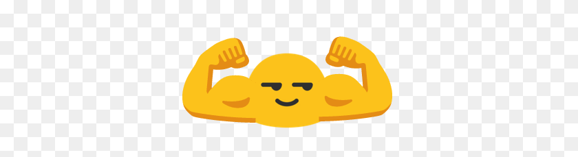 329x169 Muscleblob - Muscle Emoji Png