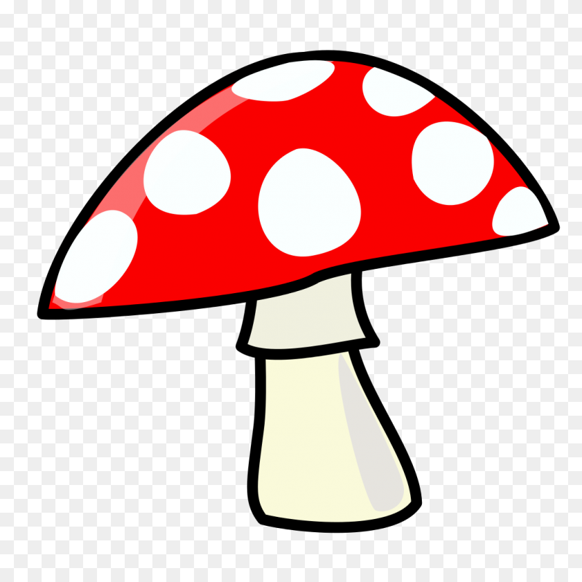 1024x1024 Mushroom - See You There Clipart
