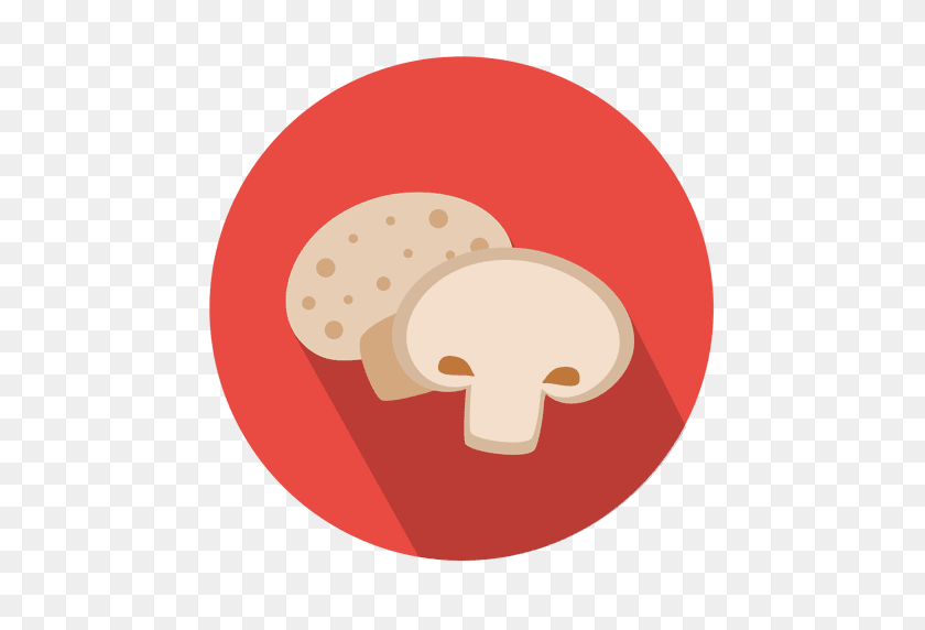 Mushroom Circle Icon - Mushroom PNG