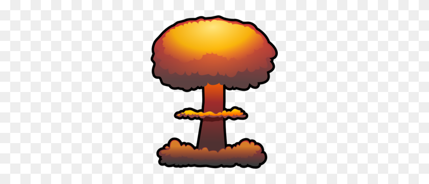 249x300 Mushroom Cloud Clipart - Natural Disasters Clipart