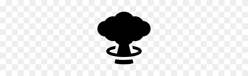 200x200 Mushroom Cloud Icons Noun Project - Mushroom Cloud PNG